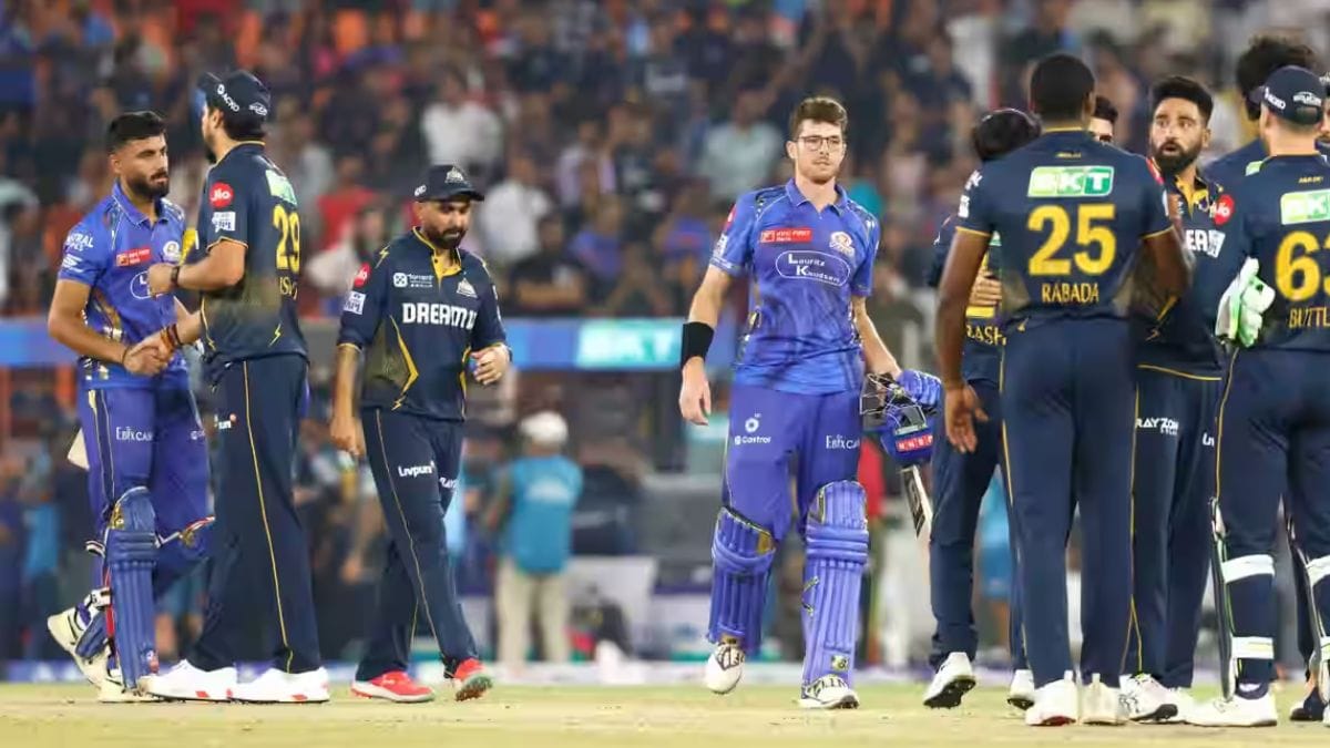 फिर नहीं चले रोहित शर्मा । IPL 2025 में गुजरात टाइटन्स का पहला वार, मुंबई इंडियंस को 36 रनों से करारी हार रनों का पीछा करने में मुंबई इंडियंस के बैट्समेन असफल रहे।