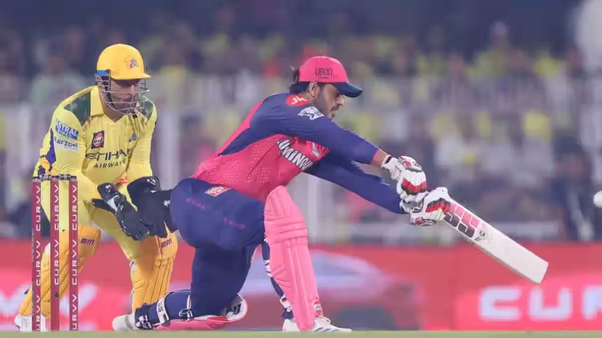 IPL 2025: नहीं चला धोनी का जादू। रोमांचक मैच में राजस्थान ने चेन्नई को 6 रन से हराकर सीजन कि पहली जीत दर्ज कि