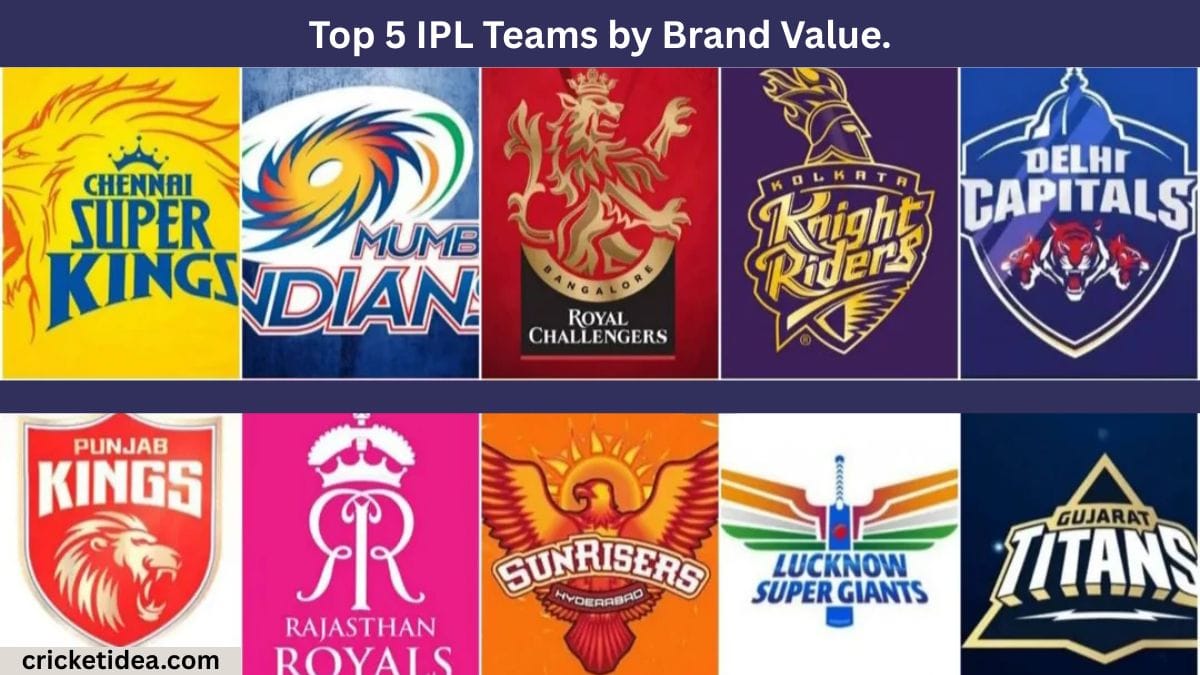 IPL में कौन सी टीम की ब्रांड वैल्यूएशन है सबसे ज्यादा। जानिए कैसे होती है टीम की ब्रांड वैल्यूएशन की गणना।