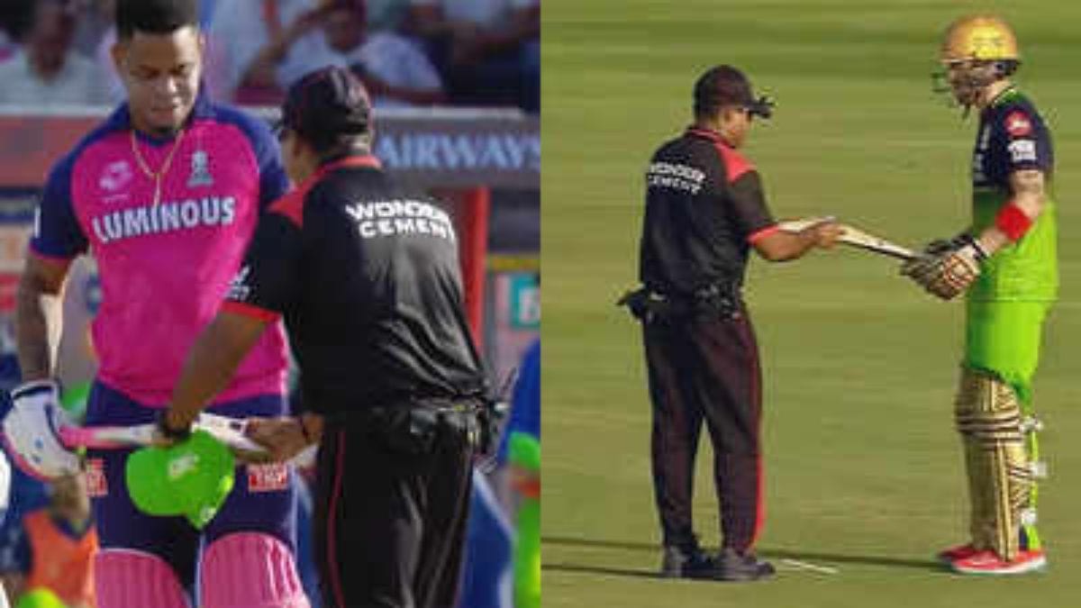 IPL में लागू हुआ नया नियम। अब बैट्समैन नहीं रख सकेंगे हैवी बैट। जांच में सुनील नरेन, रसेल का बैट फैल।