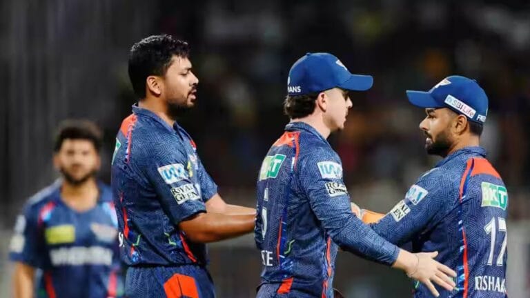 LSG VS KKR : लखनऊ ने बड़े अदब से दी कोलकाता को मात। रोमांचक मुकाबले में LSG ने 4 रन से जीता यह मैच।