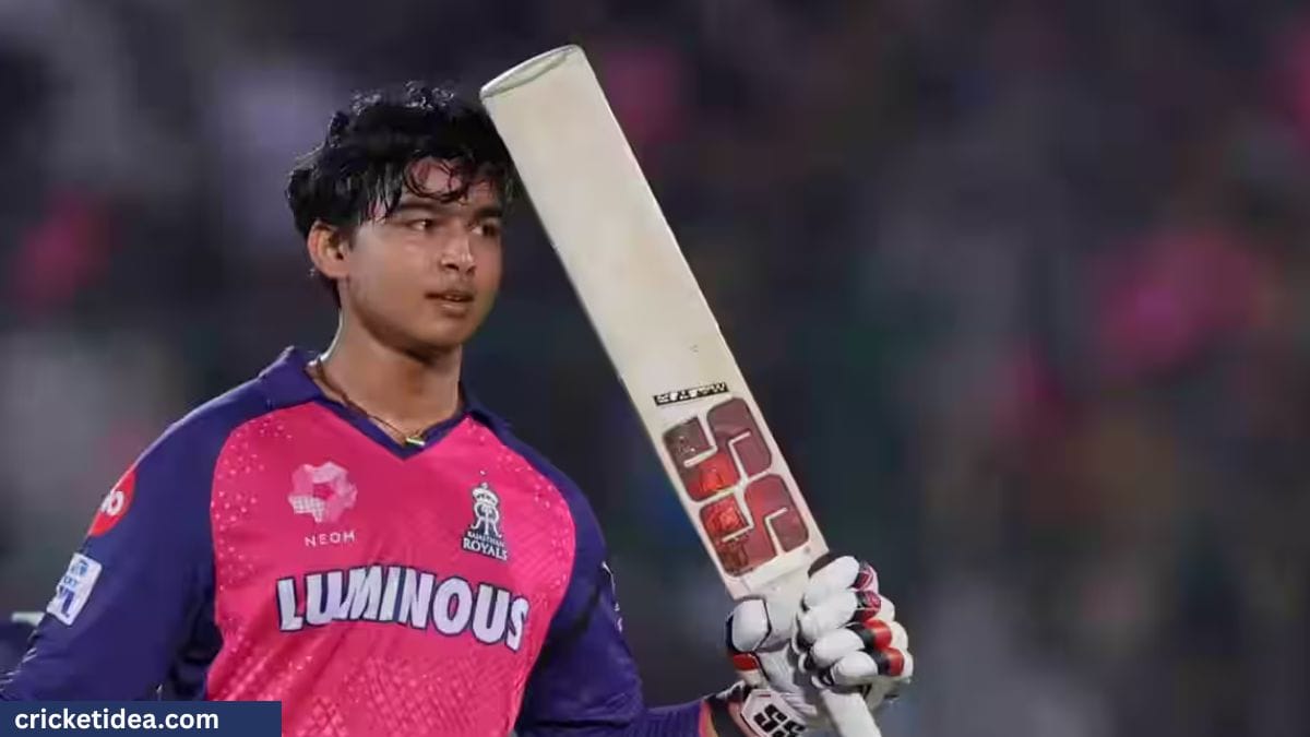 सबसे कम उम्र में IPL में शतक लगाने वाले बल्लेबाज बने वैभव सूर्यवंशी। बनाए कई रिकार्ड।