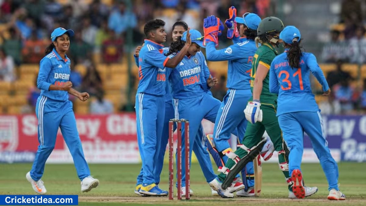 INDW VS RSAW: रोमांचक मुकाबले में महिला भारतीय क्रिकेट टीम ने दक्षिण अफ्रीका को हराया।