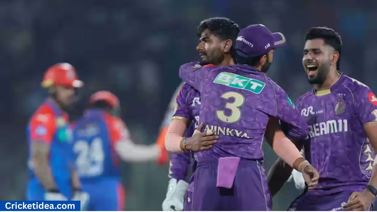 KKR VS DC: कोलकाता ने दिल्ली को घर में घुसकर धूल चटाई। दिल्ली कैपिटल्स की यह लगातार दूसरी हार है