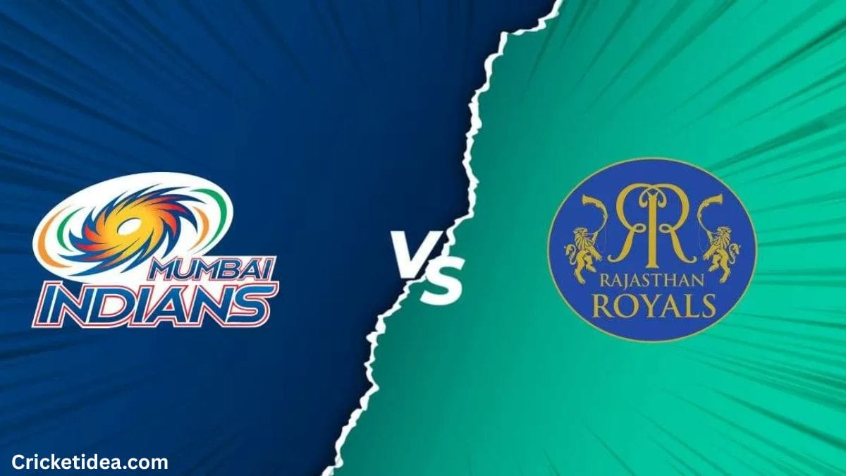 RR VS MI: MI के विजय रथ को क्या RR रोक पाएगी या मुंबई इंडियंस जयपुर में जमाएगी रंग। 