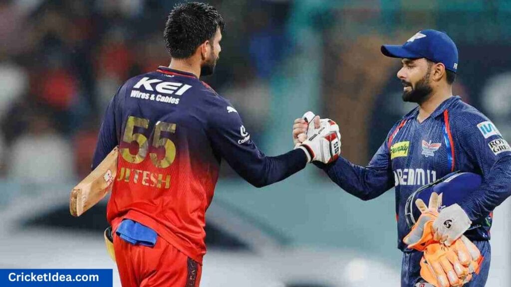 RCB VS LSG: रोमांचक मैच में बेंगलुरु ने लखनऊ को हराया। पॉइंट टेबल के टॉप 2 में पहुंची बेंगलुरु।